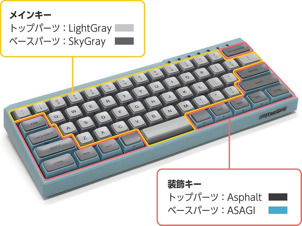 キーボード FILCO Majestouch MINILA-R Convertible FILCO Majestouch MINILA-R Convertible発表！最先端Bluetooth